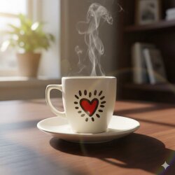 EFEKT KALP EFEKT-KLASİK TÜRK KAHVESİ FİNCANI - TRANSPARAN GÖVDE - 