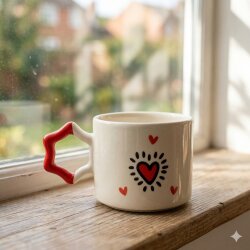 EFEKT KALP EFEKT-YILDIZ KUPA - KIRMIZI SAP - 