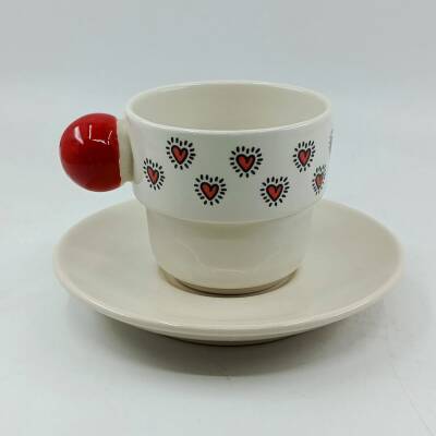 EFEKTLİ KIRMIZI KALPLER-PUNTO FİNCAN - KIRMIZI SAP - 1