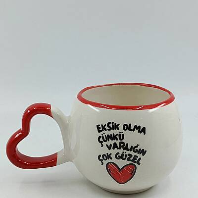 EKSİK OLMA -AMOUR KUPA - KIRMIZI SAP KIRMIZI TURNET - 1