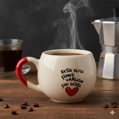 EKSİK OLMA - BALON KUPA - KIRMIZI SAP - 1