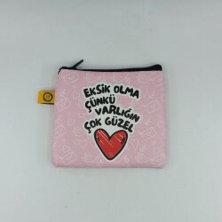 EKSİK OLMA -BOZUK PARA CÜZDANI - TEKLİ - 