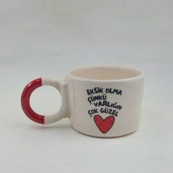 EKSİK OLMA - DÜĞÜM KUPA - KIRMIZI SAP - 