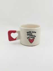 EKSİK OLMA - KALP KUPA - KIRMIZI SAP - 