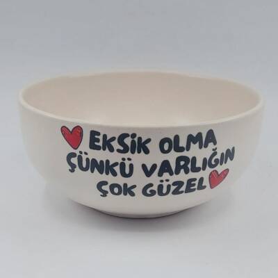 EKSİK OLMA -KASE - TRANSPARAN GÖVDE - 1