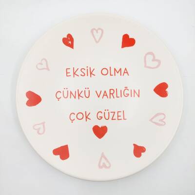 EKSİK OLMA -SATÜRN SUNUM TABAĞI - TRANSPARAN GÖVDE - 1