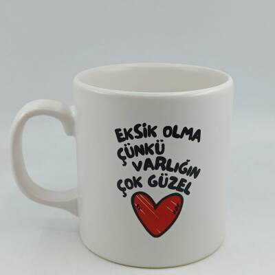 EKSİK OLMA -SİLİNDİR KUPA - TRANSPARAN - 1