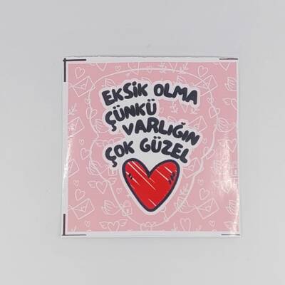 EKSİK OLMA -STİCKER TEKLİ - TEKLİ - 1
