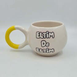 ELTİM DE ELTİM - BALONCUK KUPA - SARI SAP - 