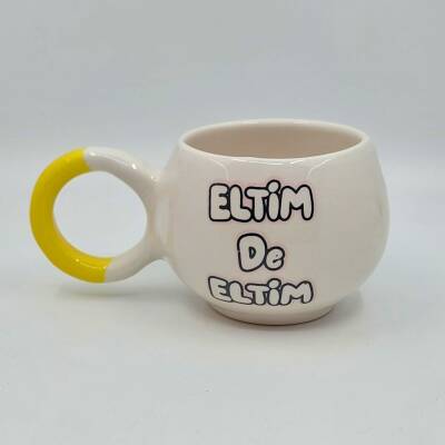 ELTİM DE ELTİM - BALONCUK KUPA - SARI SAP - 1