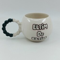 ELTİM DE ELTİM - BALONCUK KUPA - YEŞİL SAP - 