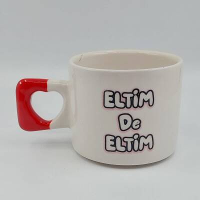 ELTİM DE ELTİM-KALP KUPA - KIRMIZI SAP - 1