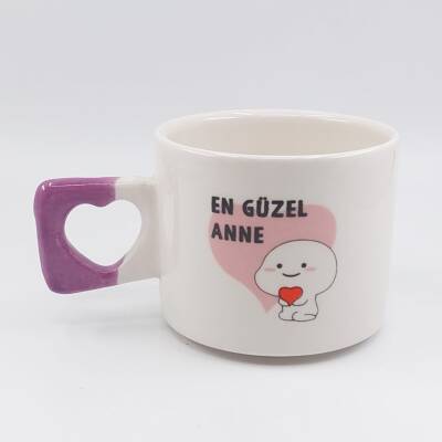 EN GÜZEL ANNE-KALP KUPA - MOR SAP - 1