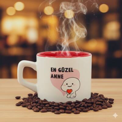 EN GÜZEL ANNE - VENUS KUPA - KIRMIZI İÇ - 1