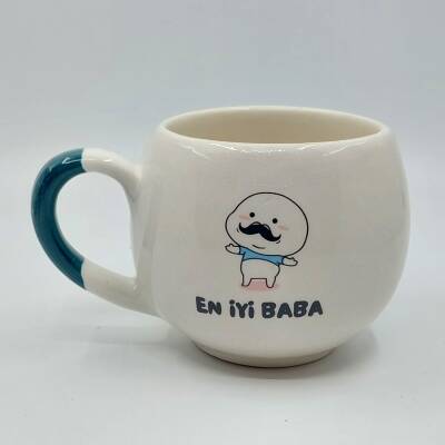 EN İYİ BABA - BALON KUPA - YEŞİL SAP - 1
