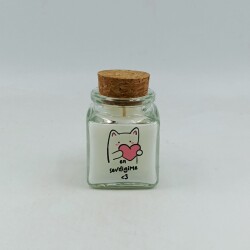 EN SEVDİĞİME <3-TIPALI MUM - TEKLİ - 