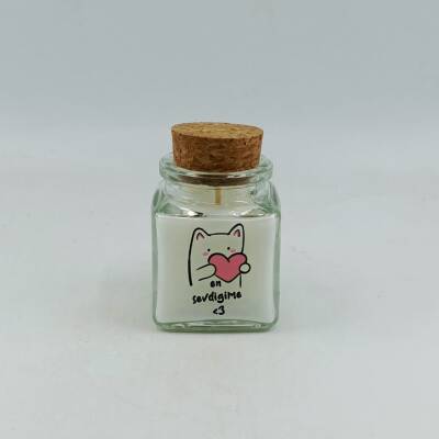 EN SEVDİĞİME <3-TIPALI MUM - TEKLİ - 1