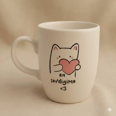 EN SEVDİĞİME-OVAL KUPA - TRANSPARAN SAP - 1