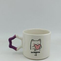 EN SEVDİĞİME-YILDIZ KUPA - MOR SAP - 