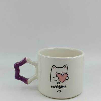 EN SEVDİĞİME-YILDIZ KUPA - MOR SAP - 1