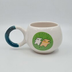 EN YAKIN ARKADAŞLAR-BALONCUK KUPA - YEŞİL SAP - 