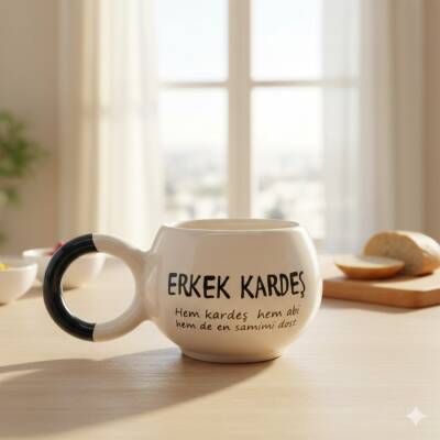 ERKEK KARDEŞ - BALONCUK KUPA - SİYAH SAP - 1