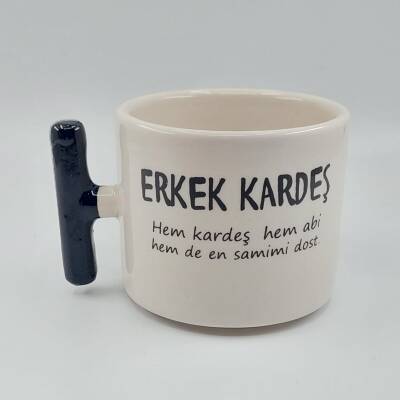 ERKEK KARDEŞ - T KUPA - SİYAH SAP - 1