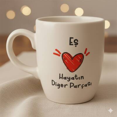 EŞ; HAYATIN DİĞER PARÇASI - OVAL KUPA - TRANSPARAN SAP - 1