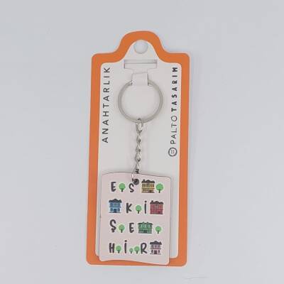 ESKİŞEHİR HECE-AHŞAP ANAHTARLIK - TEKLİ - 1