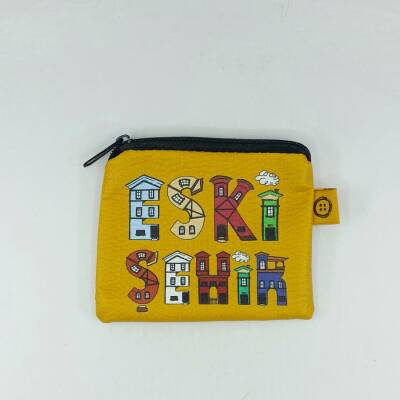 ESKİŞEHİR TİPOGRAFİ-BOZUK PARA CÜZDANI - SARI TEMA - 1