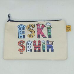 ESKİŞEHİR TİPOGRAFİ-DERİ CÜZDAN - TEKLİ KREM ZEMİN - 