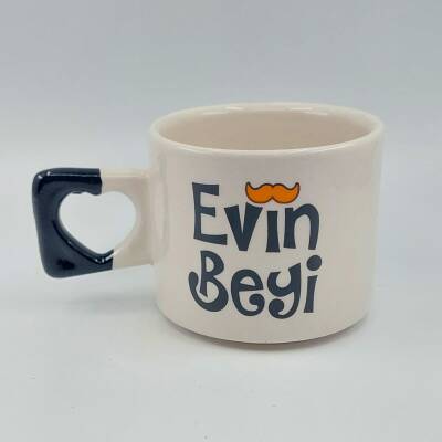 EVİN BEYİ - KALP KUPA - SİYAH SAP - 1