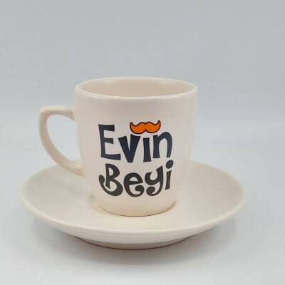 EVİN BEYİ-KLASİK TÜRK KAHVESİ FİNCANI - TRANSPARAN - 1