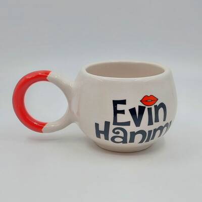 EVİN HANIMI - BALONCUK KUPA - KIRMIZI SAP - 1