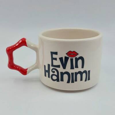 EVİN HANIMI - YILDIZ KUPA - KIRMIZI SAP - 1