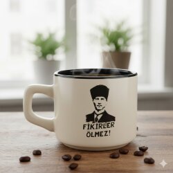 FİKİRLER ÖLMEZ - VENUS KUPA - SİYAH İÇ - 