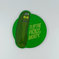 FLIP THE PICKLE, MORTY-LİSANSLI BARDAK ALTLIĞI - TEKLİ - 