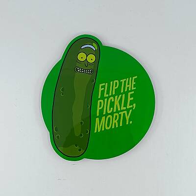 FLIP THE PICKLE, MORTY-LİSANSLI BARDAK ALTLIĞI - TEKLİ - 1