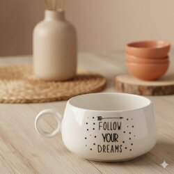 FOLLOW YOUR DREAMS-LUNA KUPA - TRANSPARAN - 