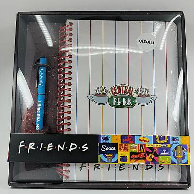 FRIENDS CENTRAL PERK-DEFTER - KALEM SET - TEKLİ - 1