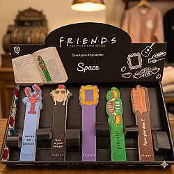 FRIENDS CENTRAL PERK-LİSANSLI KİTAP AYRACI - 60LI SET - 