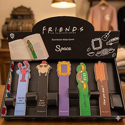 FRIENDS CENTRAL PERK-LİSANSLI KİTAP AYRACI - 60LI SET - 1