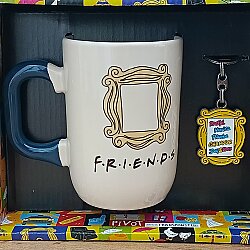 FRIENDS KAPI SÜSÜ-LİSANSLI KUPA ANAHTARLIK SET - TEKLİ - 