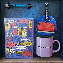 FRIENDS KONUŞMA BALONLARI-YENİ LİSANSLI HEDİYE SETİ - TEKLİ - 