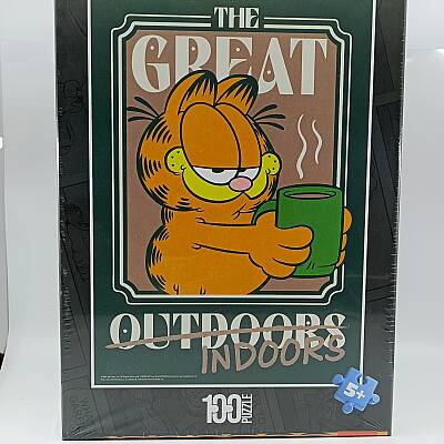 GARFIELD INDOORS-PUZZLE - 100 PARÇA - 1