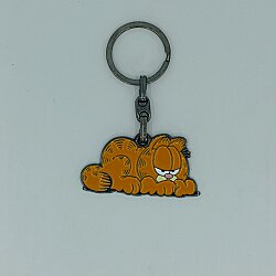 GARFIELD KEDİ-METAL ANAHTARLIK - TEKLİ - 