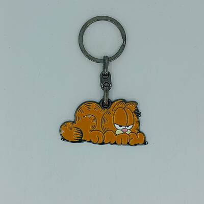 GARFIELD KEDİ-METAL ANAHTARLIK - TEKLİ - 1