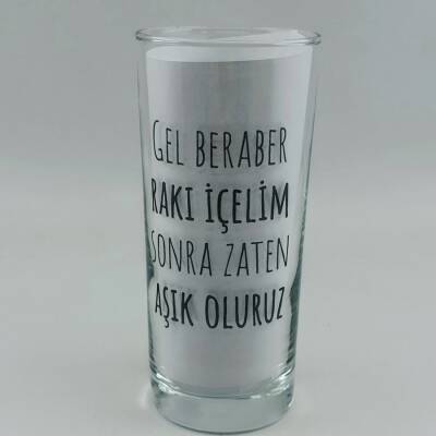 GEL RAKI BERABER IÇELIM-RAKI BARDAĞI - ŞEFFAF - 1