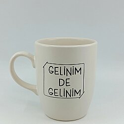 GELİNİM DE GELİNİM-OVAL KUPA - TRANSPARAN SAP - 