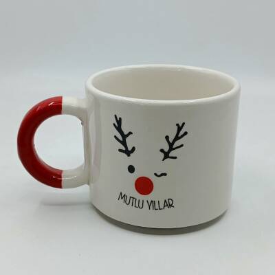 GEYİK MUTLU YILLAR-D KUPA - KIRMIZI SAP - 1